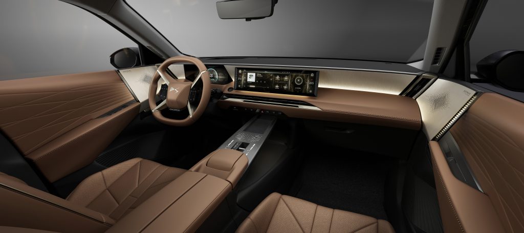 DS N°82024 12 NEW DS INTERIOR ALEZAN BROWN