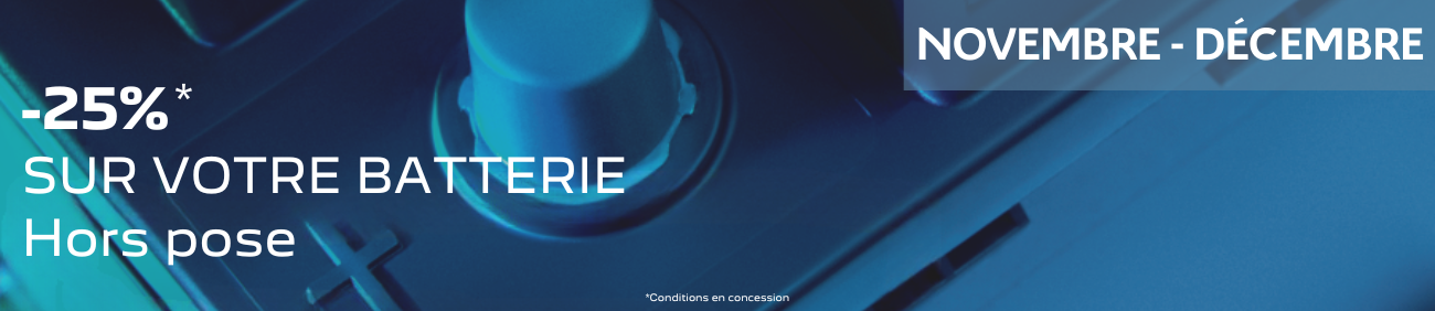 Novembre Décembre Batterie