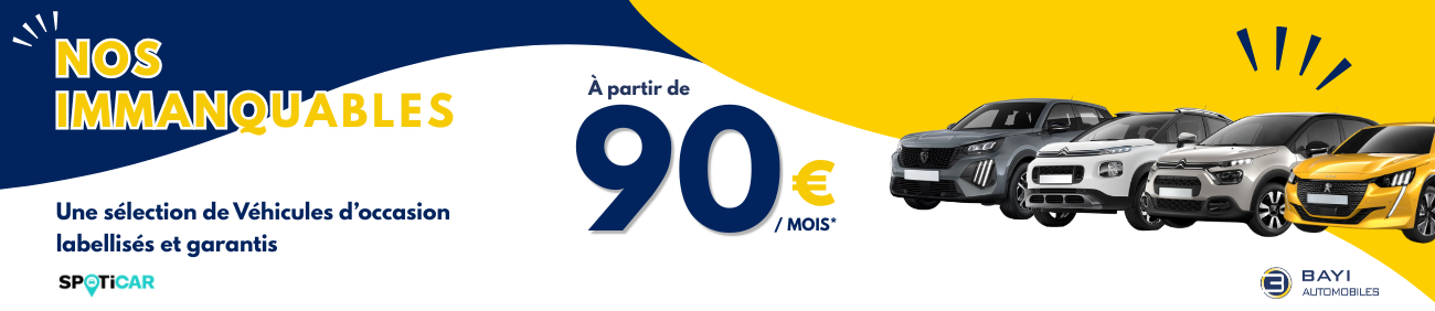 Bandeau les immanquable Bandeau les immanquable